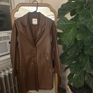 Abercrombie Leather Jacket
